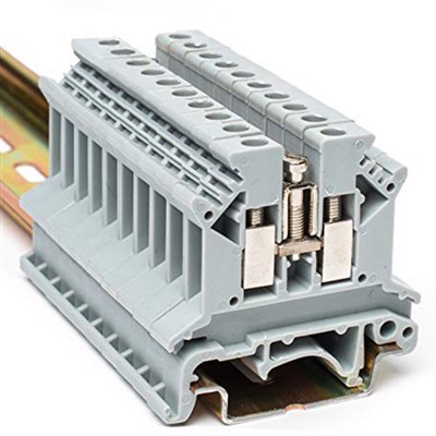 Blok Terminal Rel Din 3 Aras UKK3 300V 25A